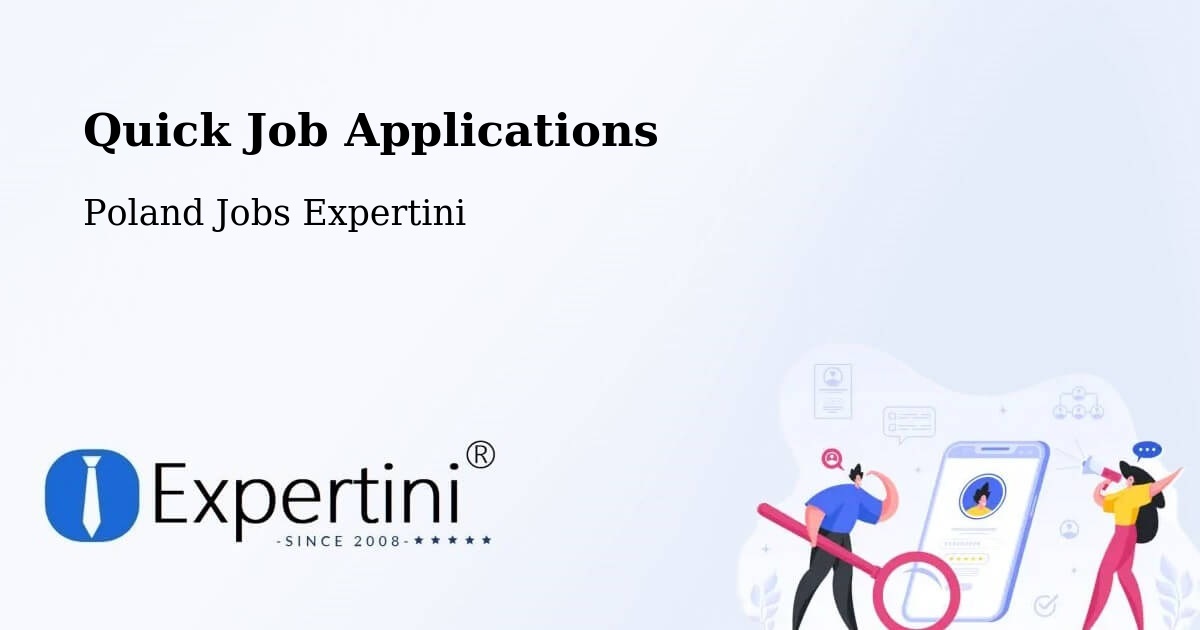 Quick Apply Feature – Połajewo - Poland Jobs Expertini